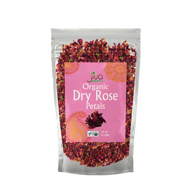 Picture of Jiva Organic Dry Rose Petals - 200g