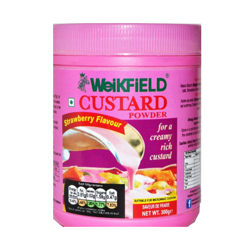 Picture of Weikfield Custard Strawberry - 300g