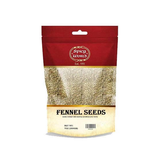 Picture of Spicy World Lucknow Fennel Seeds - 400g