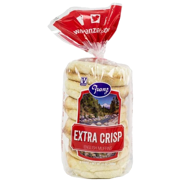Picture of Franz Extra Crisp English Muffins - 13oz
