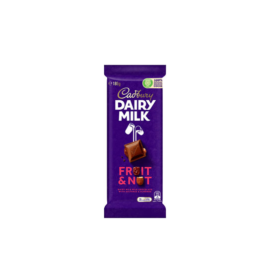 Picture of Cadbury Dairy Milk Fruit & Nut-180g