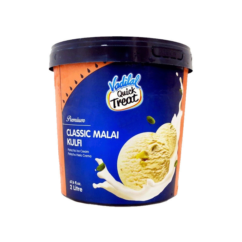 Picture of Vadilal Malai Kulfi Tub Ice Cream FRZ - 2lt