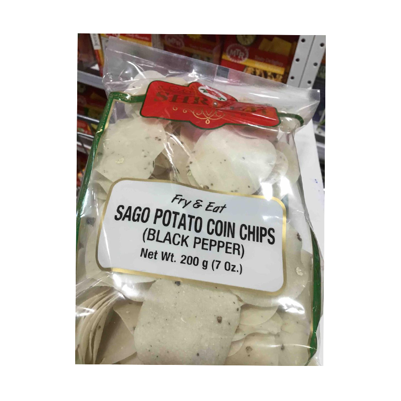 Picture of Shreeji Sago Potato Sticks Black Pepper - 200g