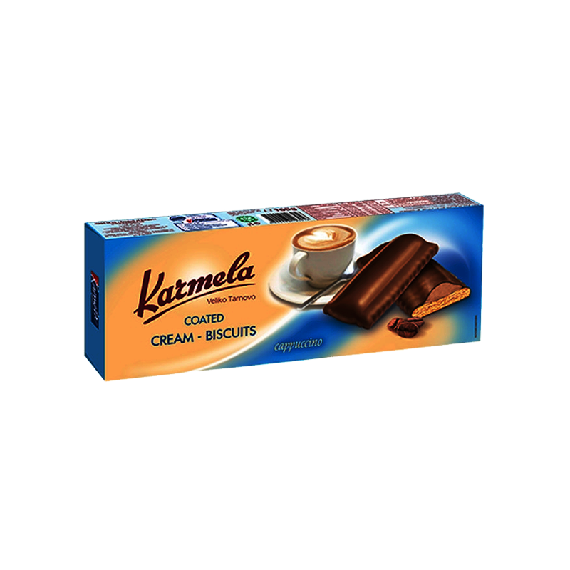 Picture of Karmela Cream Biscuits Cappuccino - 160g