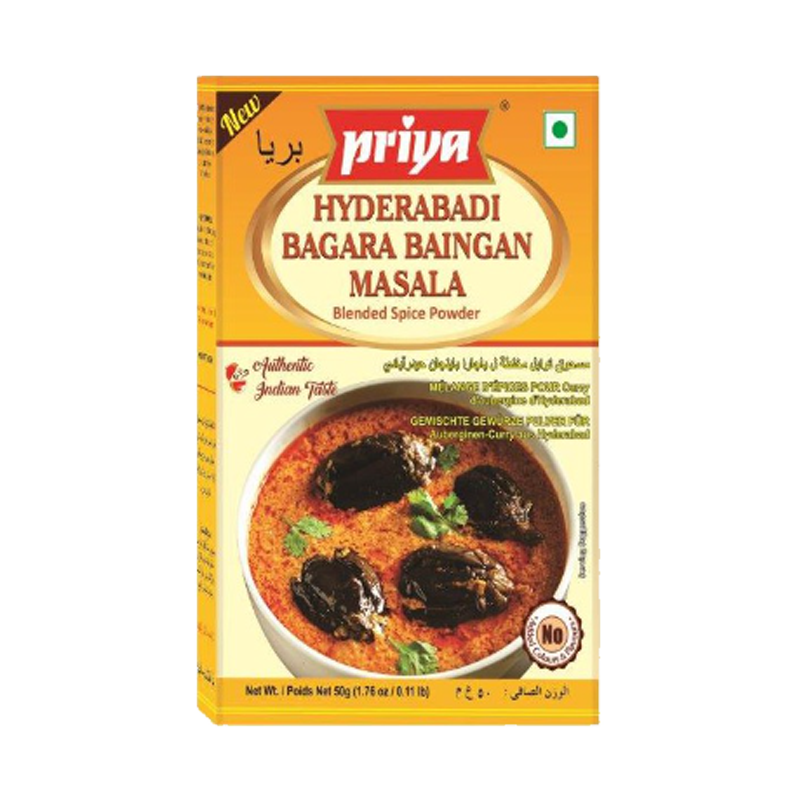 Picture of Priya Hyderdabadi Bagara Baingan Masala - 50g