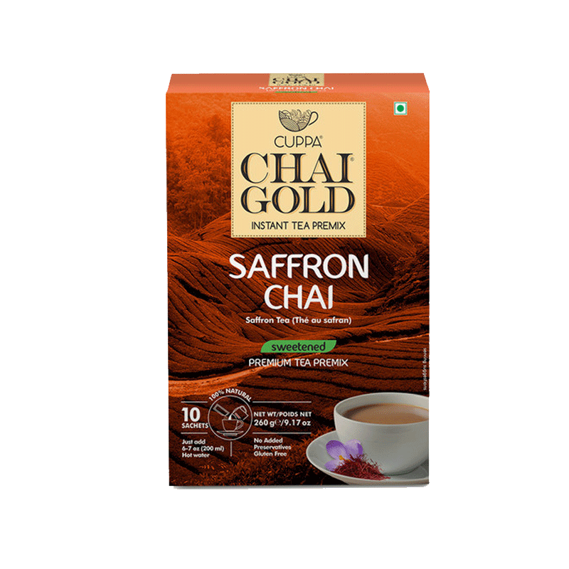 Picture of Cuppa Chai Gold Saffron Tea Bags - 140g*10