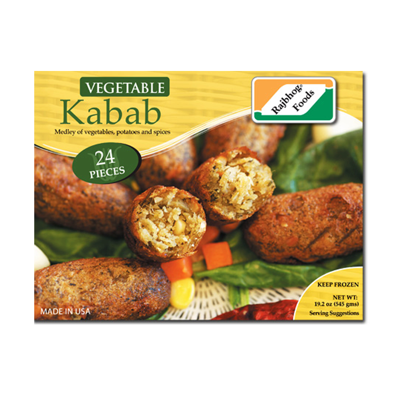 Picture of Rajbhog Vegetable Kabab FRZ - 545g*24