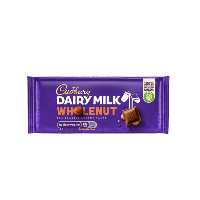 Picture of Cadbury Dairy Milk Wholenut UK-120g