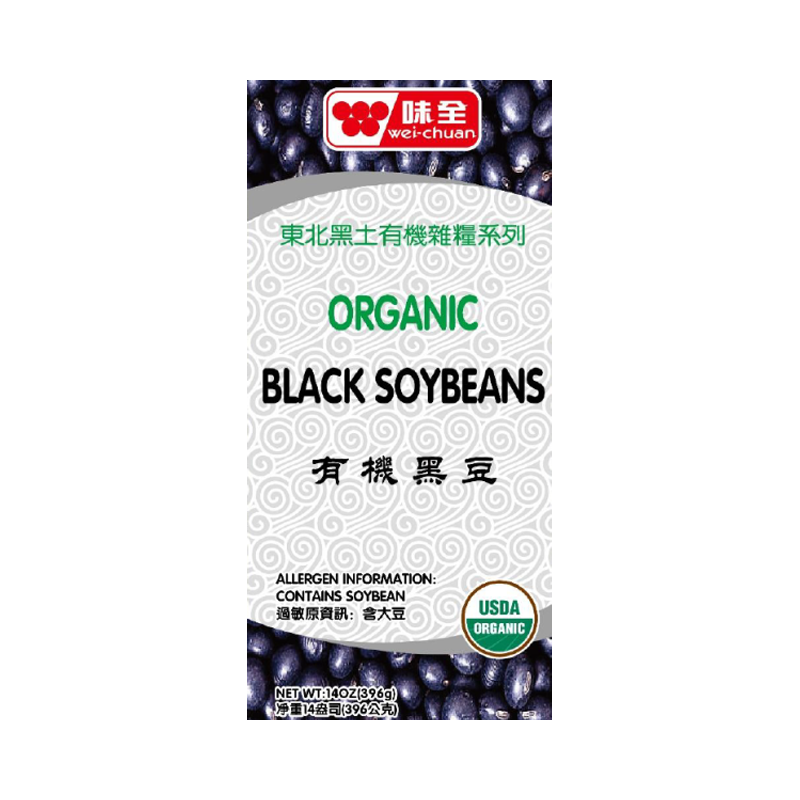 Picture of Wei-Chuan Organic Black Soybeans - 14oz