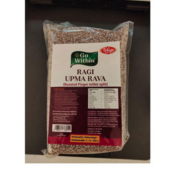 Picture of Telugu Gowithin Ragi Upma Rava-500g