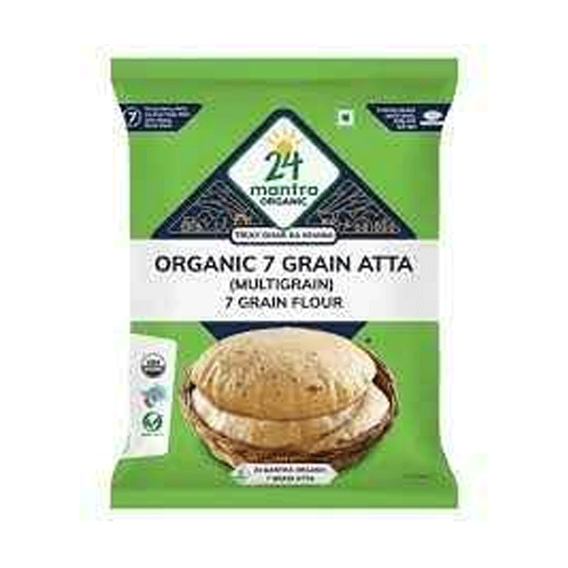 Picture of 24 Mantra Organic 7 Grain Atta - 1kg