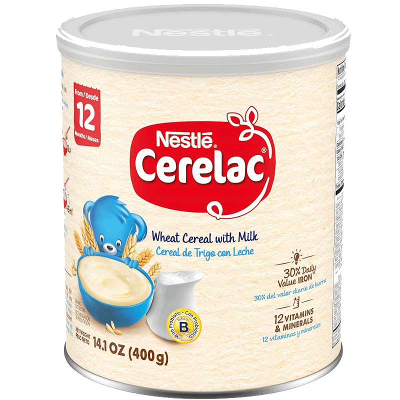 Picture of Nestle Cerelac Three Cereal Milk - 400g