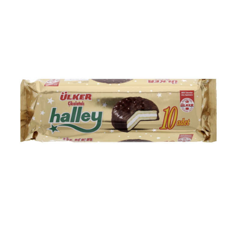 Picture of Ulker Halley Chocolate Sandwich Biscuit - 300g