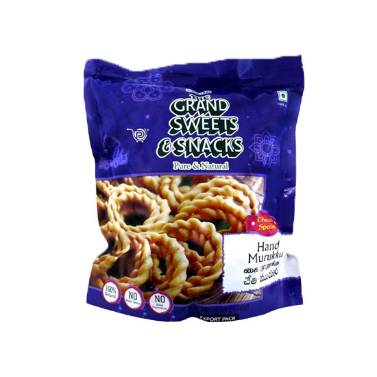 Picture of Grand Sweets And Snacks Mayuri Hand Murukku-250g