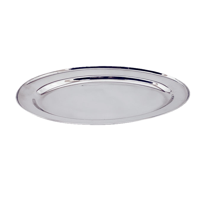 Picture of SS Oval Plate - 12"