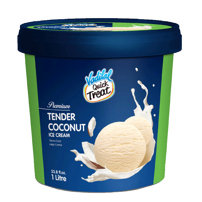 Picture of Vadilal Tender Coconut Ice Cream FRZ - 1lt