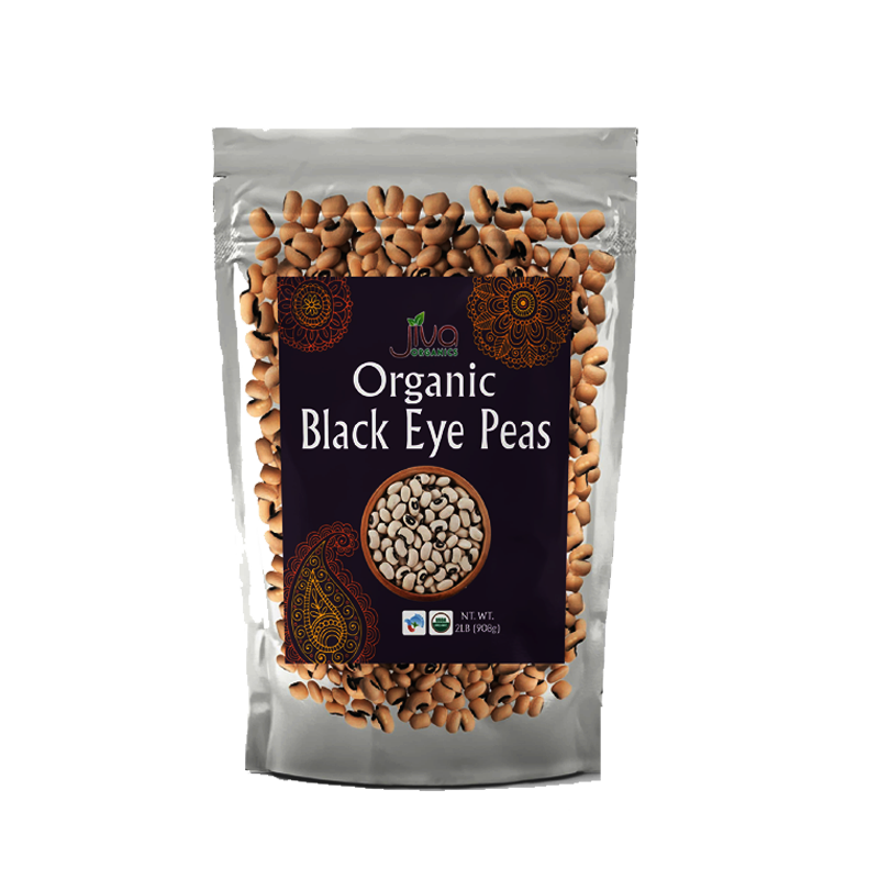 Picture of Jiva Organic Black Eyed Peas - 2lb