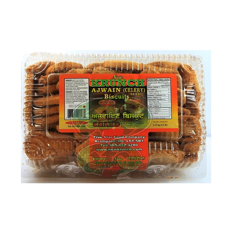 Picture of Krunch Ajwain Biscuits - 2.5lb