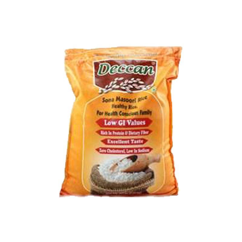 Picture of Deccan Sona Masoori Low GI Rice - 10lb