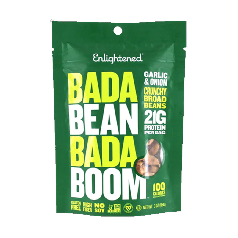Picture of Bada Bean Bada Boom Crunchy Broad Beans Garlic n Onion - 4.5oz