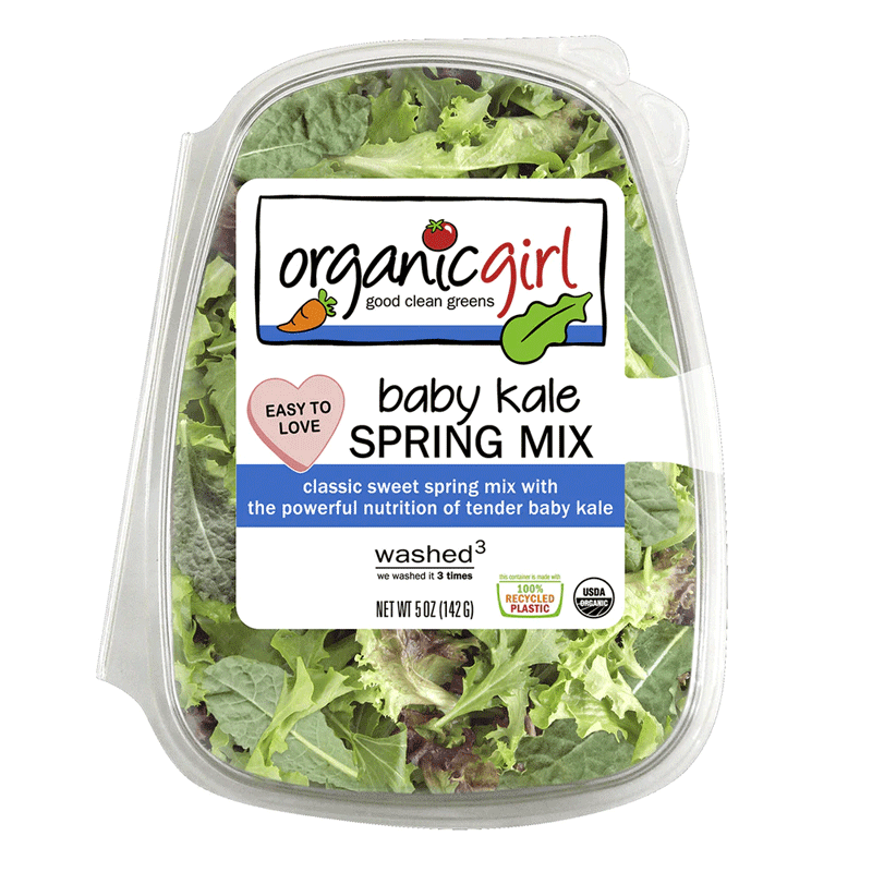 Picture of Girl True Hearts Organic Baby Kale Spring Mix - 5oz