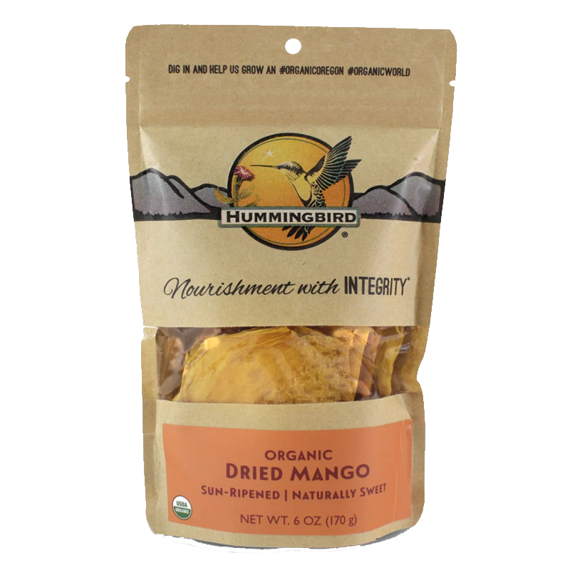 Picture of Hummingbird Organic Mango Strips-4oz