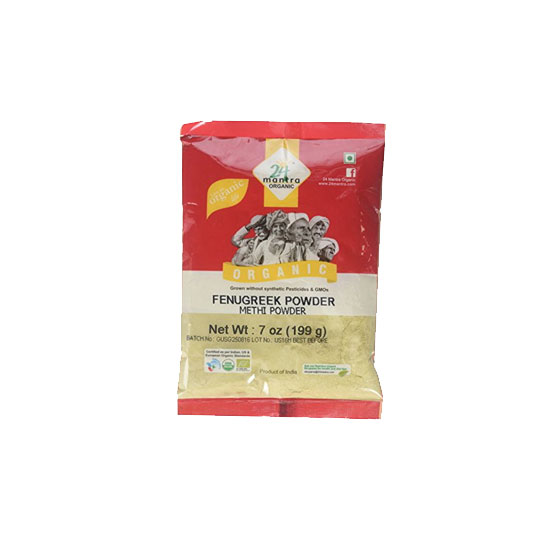 Picture of 24 Mantra Organic Fenugreek Powder - 7oz