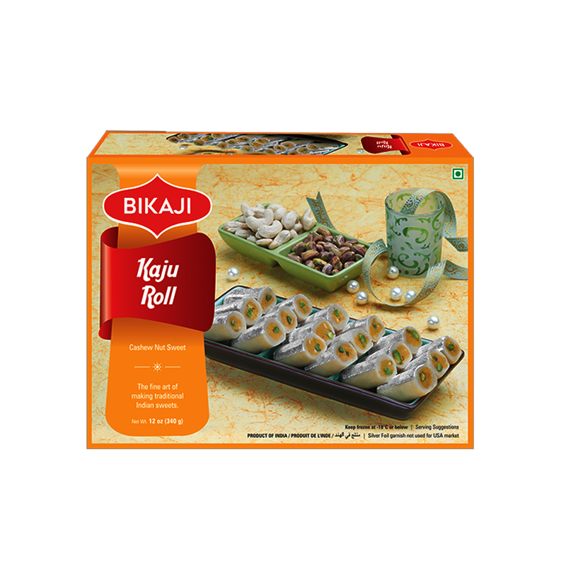 Picture of Bikaji Shahi Kaju Rolls FRZ - 340g