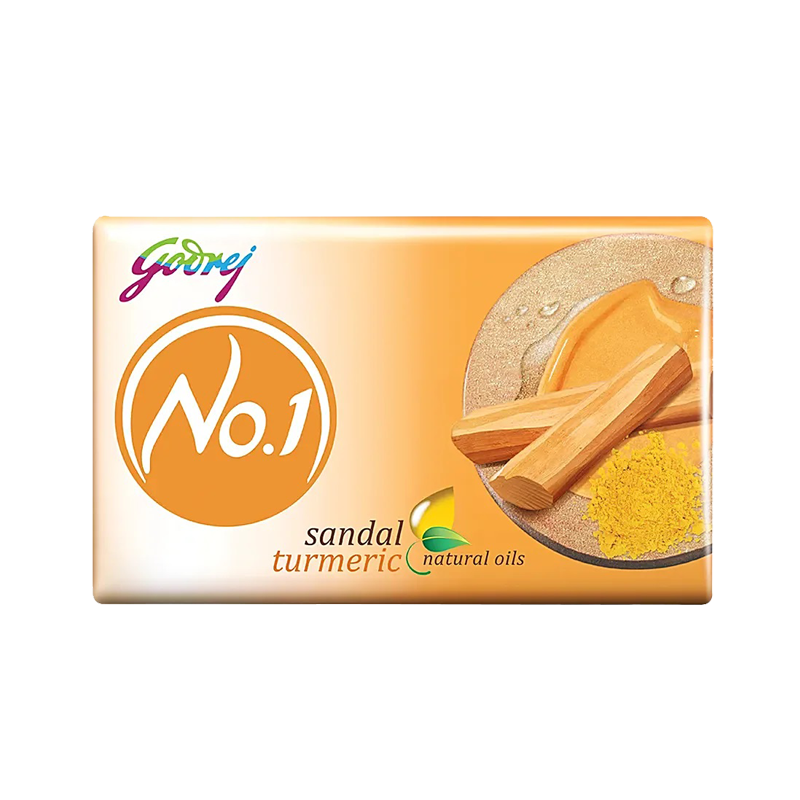 Picture of Godrej No 1 Sandal & Turmeric Soap 115g