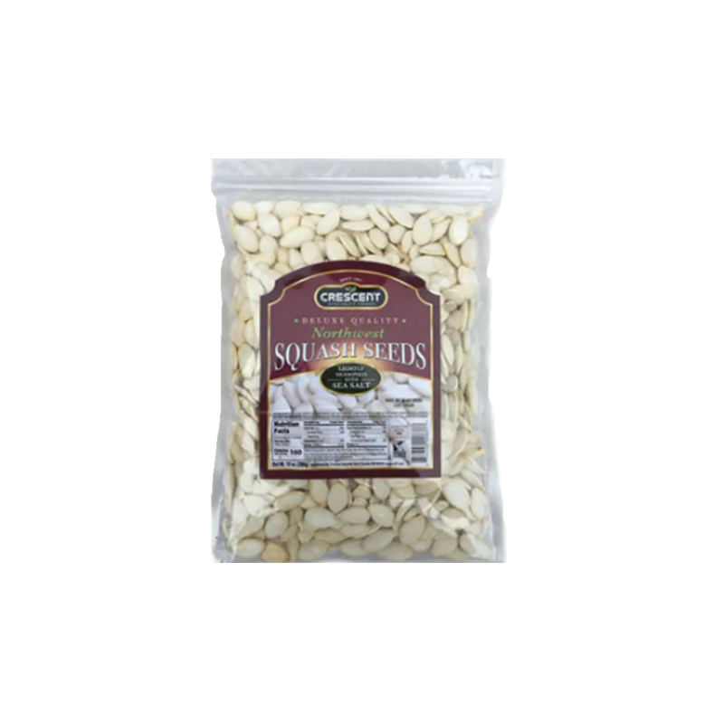 Picture of Crescent Squash Seeds Seasoned With Sea Salt - 10oz
