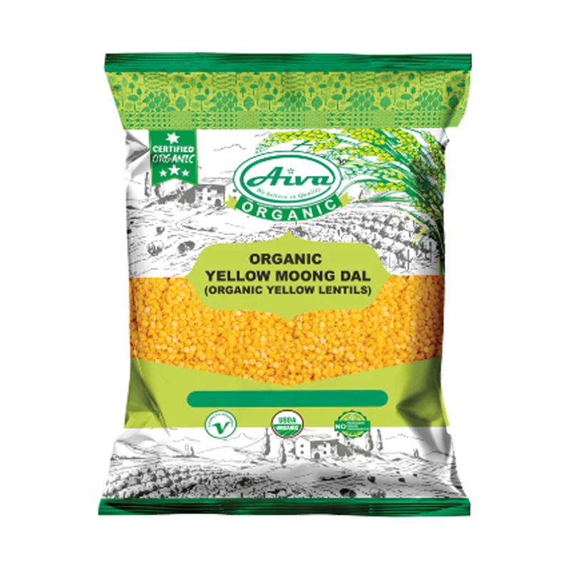 Picture of Aiva Organic Moong Dal Yellow - 4lb