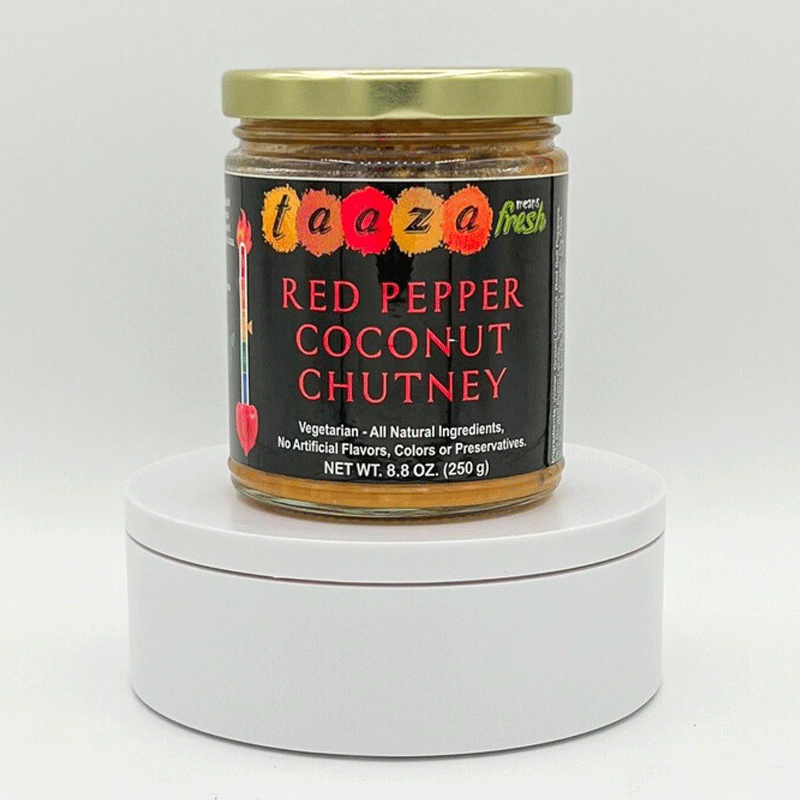Picture of Taaza Red Pepper Coconut Chutney - 8oz