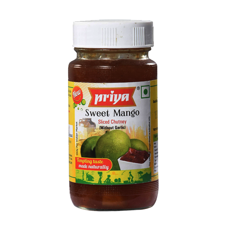 Picture of Priya Sweet Mango Chutney Without Garlic - 340g