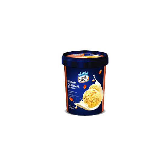 Picture of Vadilal Badam Carnival Ice Cream FRZ - 500ml
