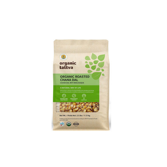 Picture of Tattva Organic Roasted Chana Dal - 2.5lbs