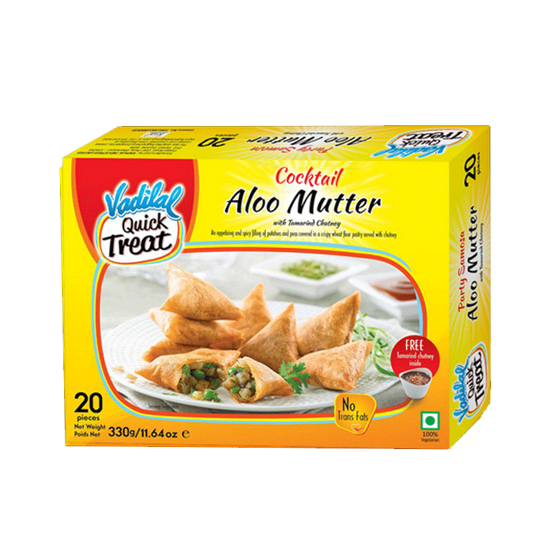 Picture of Vadilal Aloo Mutter Samosa FRZ - 330g*20