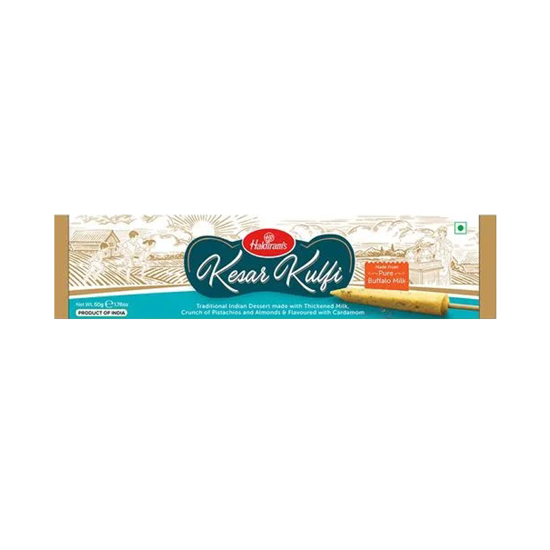 Picture of Haldirams Kesar Kulfi Ice Cream FRZ - 50g
