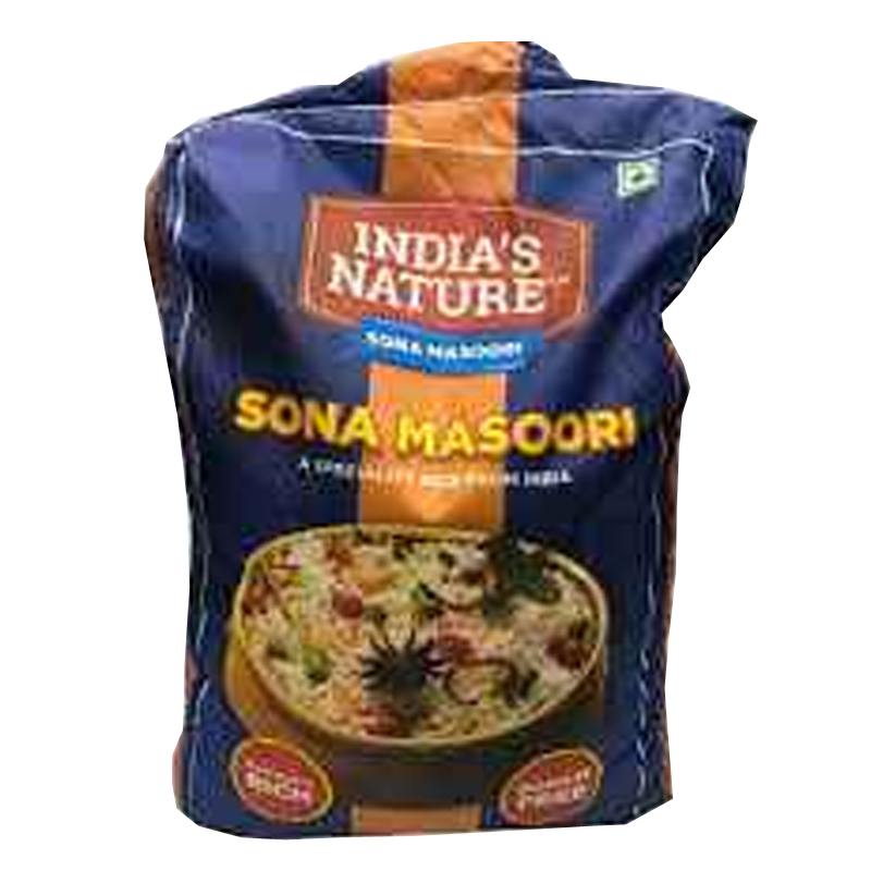 Picture of Indias Nature Sona Masoori Rice - 20lb