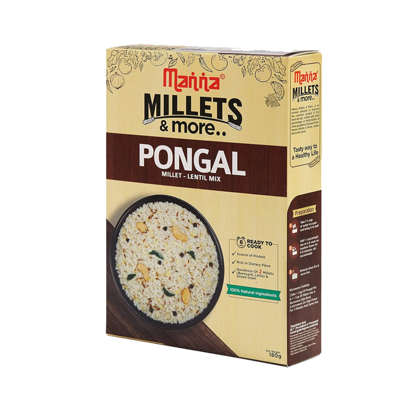 Picture of Manna Millets and More Pongal - 180g