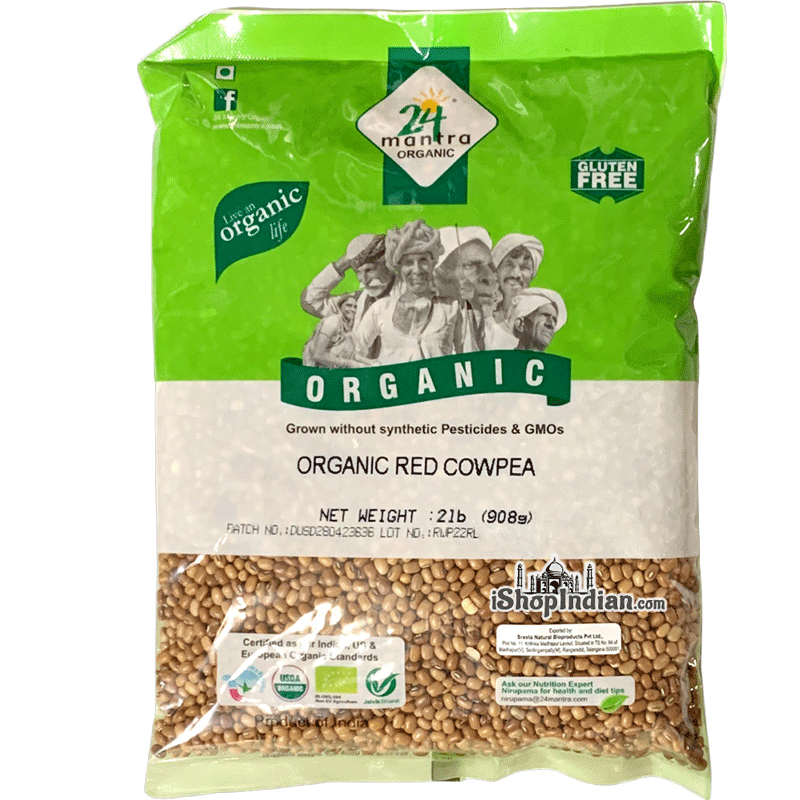Picture of 24 Mantra Organic Red Cowpea - 2lb