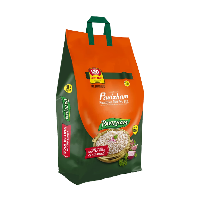 Picture of Pavizham Sorted Long Grain Matta Rice - 22lb